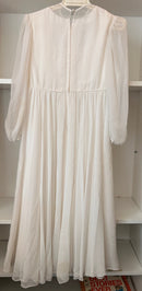 White Long Sleeve Dress Size 6 Women's