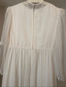 White Long Sleeve Dress Size 6 Women's