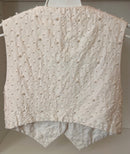 Faux-Pearl Vest