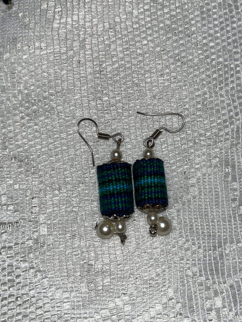 Fair Trade-Timor-Leste Product: Dangle Earrings (cylinder shape and others)