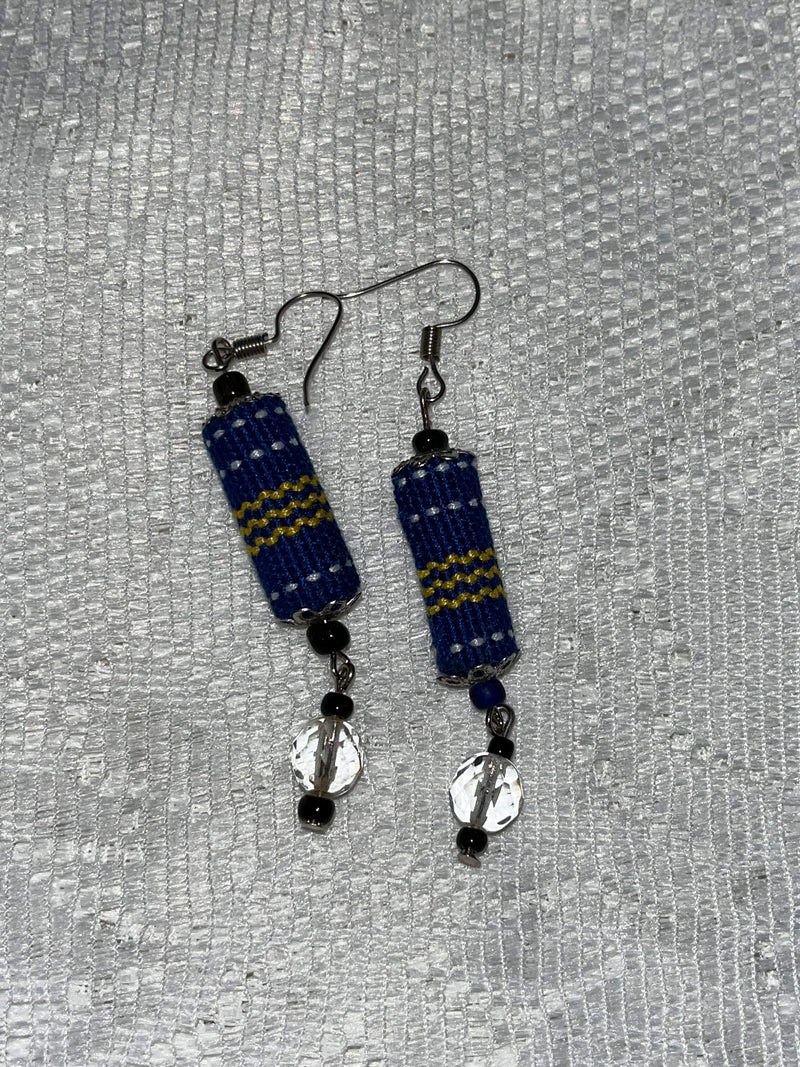 Fair Trade-Timor-Leste Product: Dangle Earrings (cylinder shape and others)