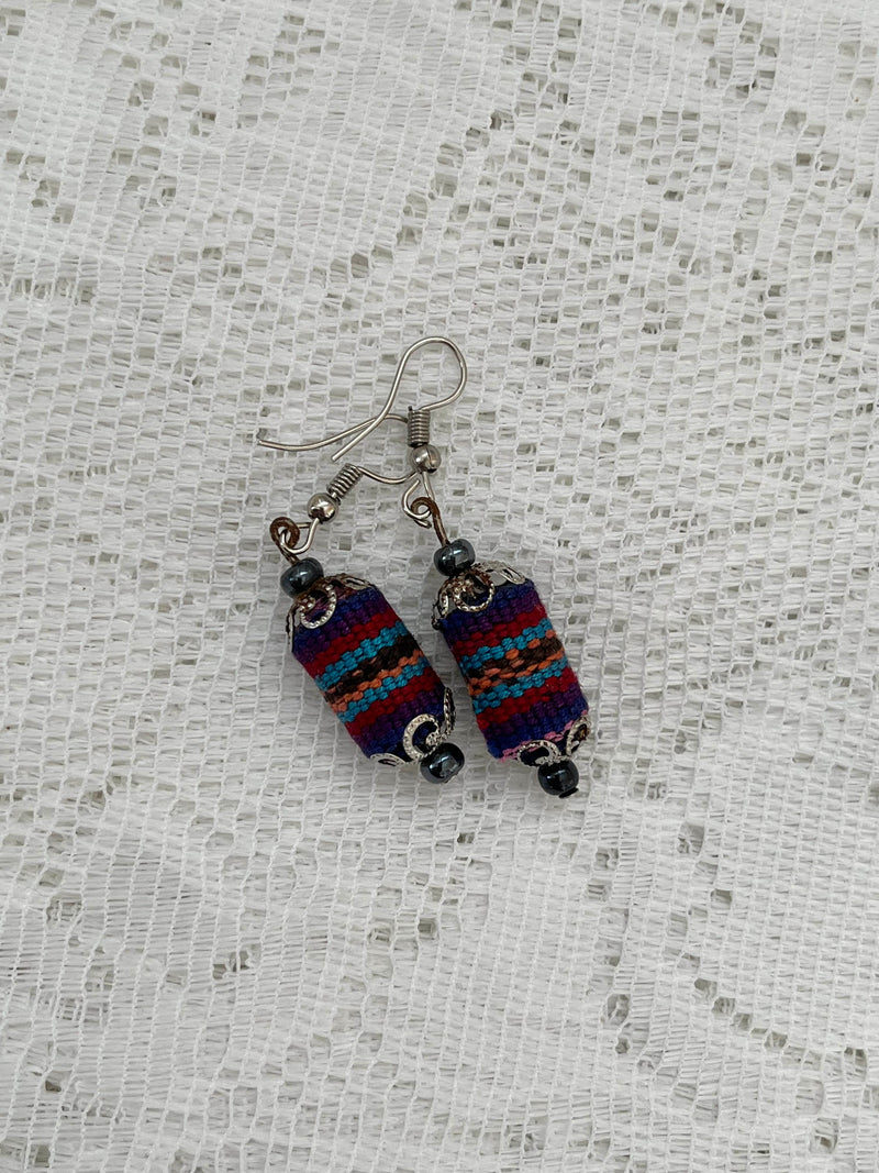 Fair Trade-Timor-Leste Product: Dangle Earrings (cylinder shape and others)