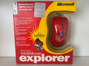 Microsoft IntelliMouse Explorer Wired Red USB PS2 Mouse