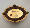 Musical Trinket Box with Angel, Roses and Love Heart