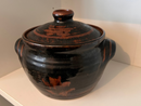 Dark Brown Ceramic Pot