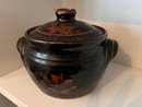 Dark Brown Ceramic Pot