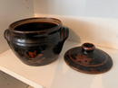 Dark Brown Ceramic Pot