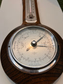 Barometer with Weather and Temperature Indicators