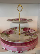 High Tea Two-Tier Serving Plate