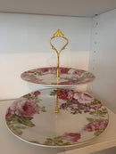 High Tea Two-Tier Serving Plate