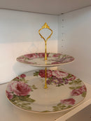 High Tea Two-Tier Serving Plate