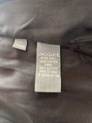 Jacquie Lamb Leather Jacket Size 18