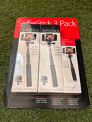 Sunpak Selfie Sticks 3 Pack Bluetooth and Wired