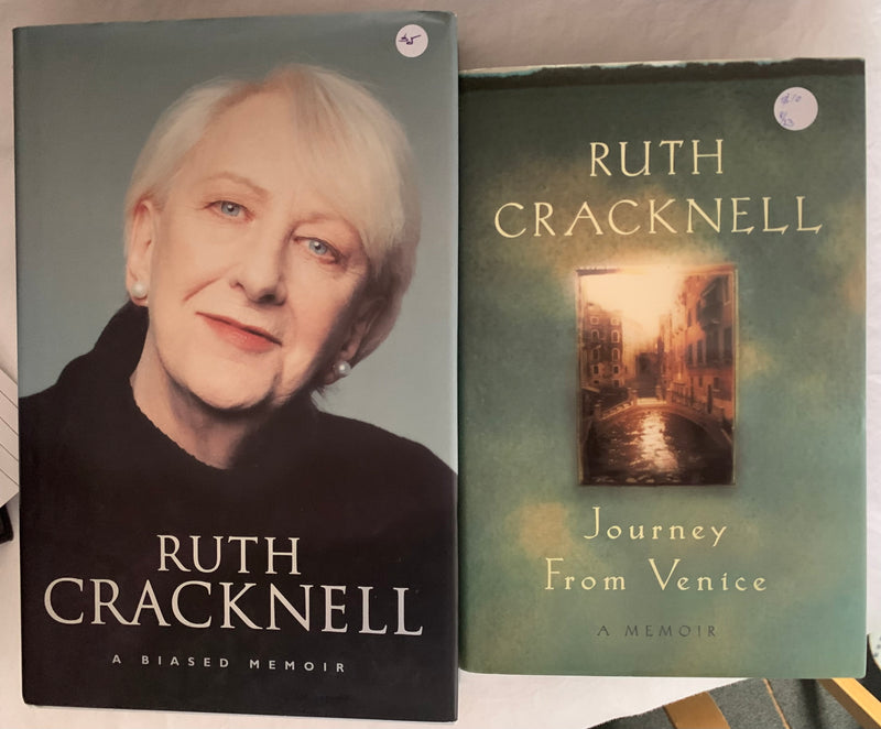 A Biased Memoir and Journey From Venice by Ruth Cracknell