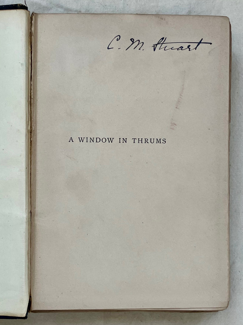A Window In Thrums by J.M. Barrie