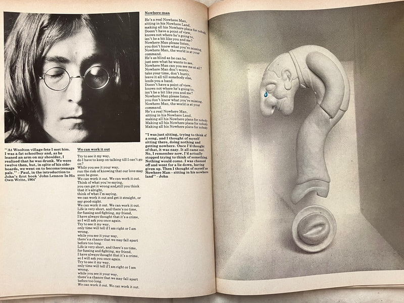 The Beatles Illustrated Lyrics edited by Alan Aldridge