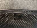 Vintage Lanvin Clutch with Grey Monogram Print