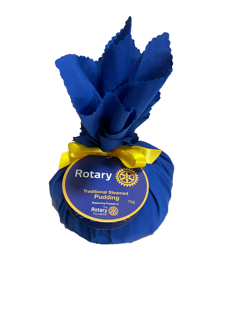 1Kg traditional Steamed Pudding - Christmas - Rotary