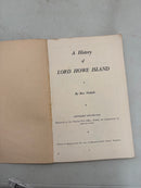 A History of Lord Howe Island by Max Nicholls