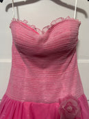Le Gala by Mon Cheri Strapless Pink Formal Dress Size 10