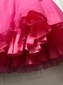 Le Gala by Mon Cheri Strapless Pink Formal Dress Size 10