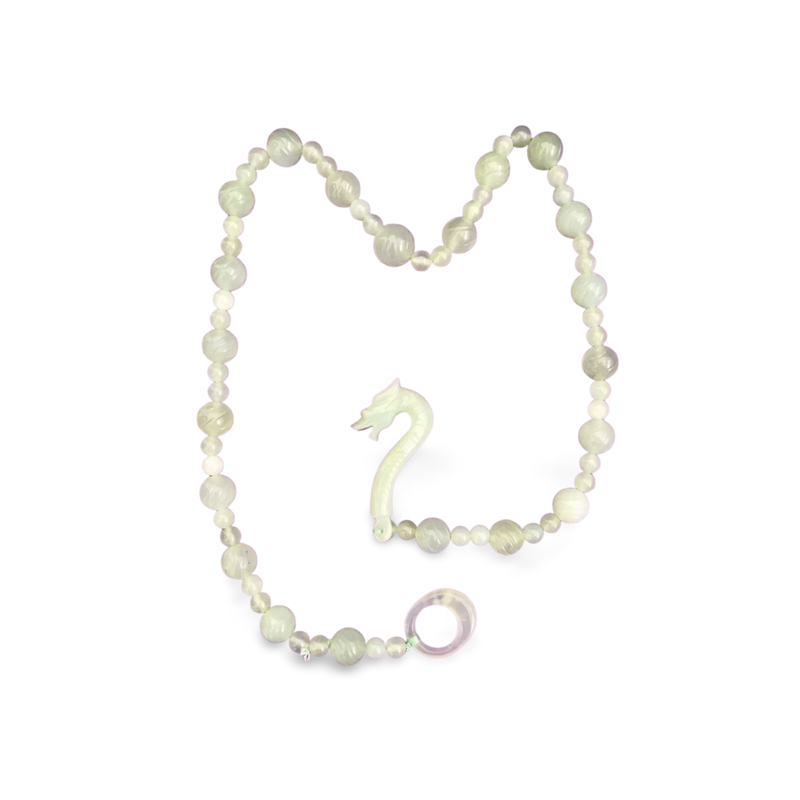 Jade dragon necklace