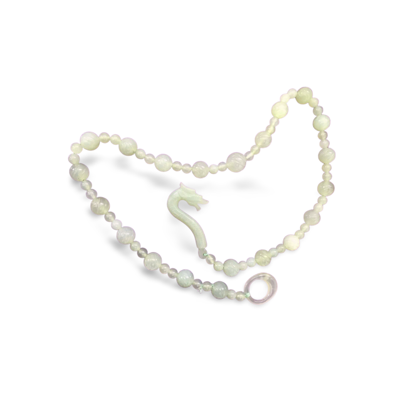 Jade dragon necklace