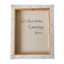 Fair Trade-Indigenous Textiles: Blue acrylic painting by Les Huddleston (Lipwurrunga)