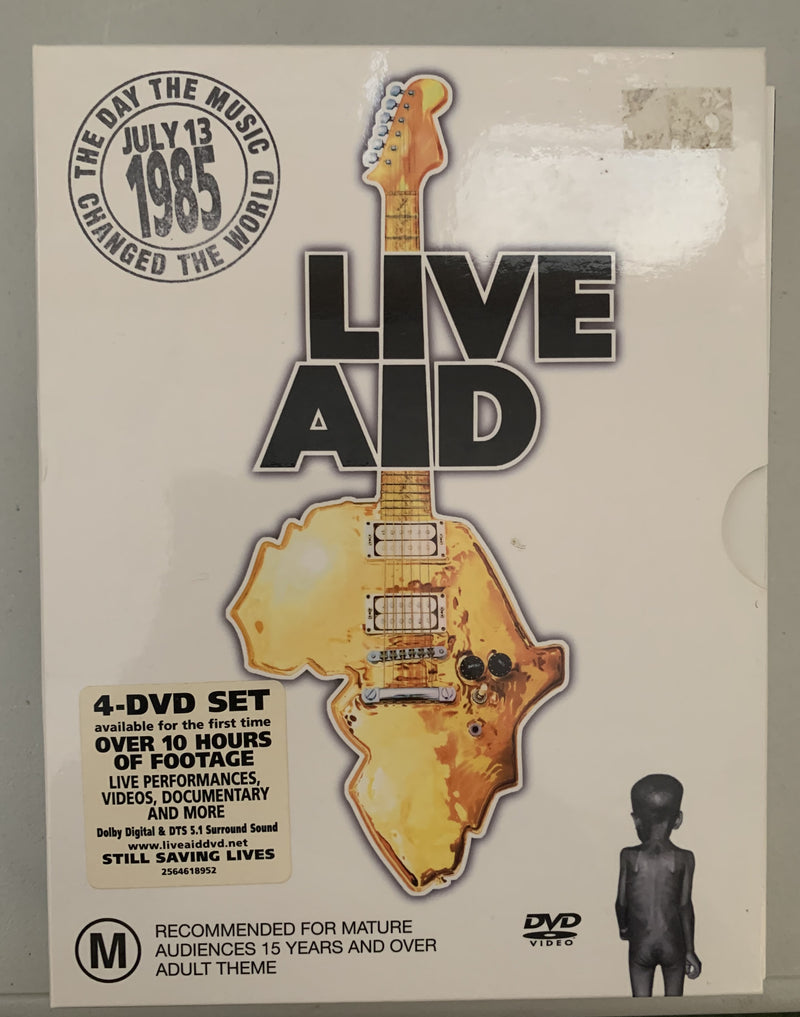 Live Aid Concert  4 DVD Set