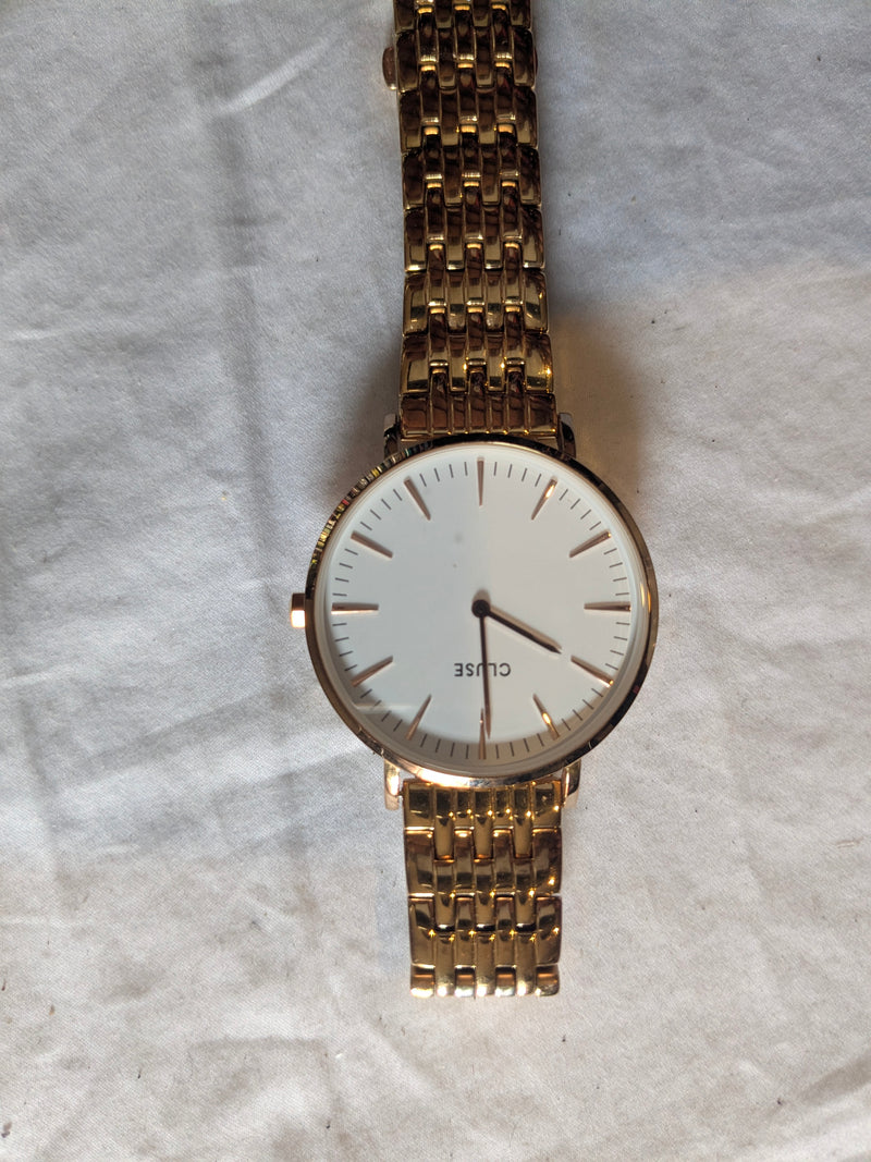 Cluse analog watch (gold color)