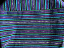 Fair Trade-Timor-Leste Product: Blue/Purple/Green tote with side pockets