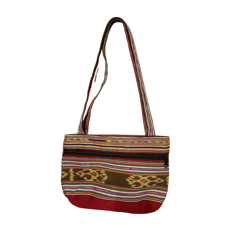 Fair Trade-Timor-Leste Product: Shoulder Bag - Burgundy