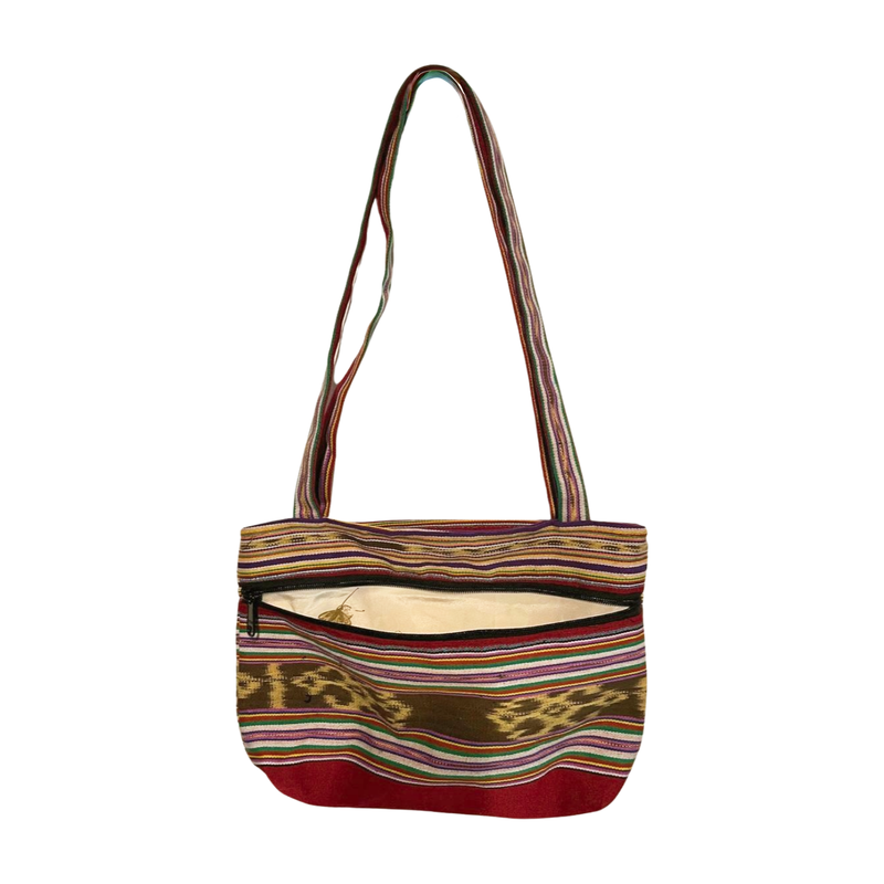 Fair Trade-Timor-Leste Product: Shoulder Bag - Burgundy