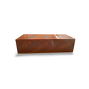 Timber dominoes set with resin inlay on top