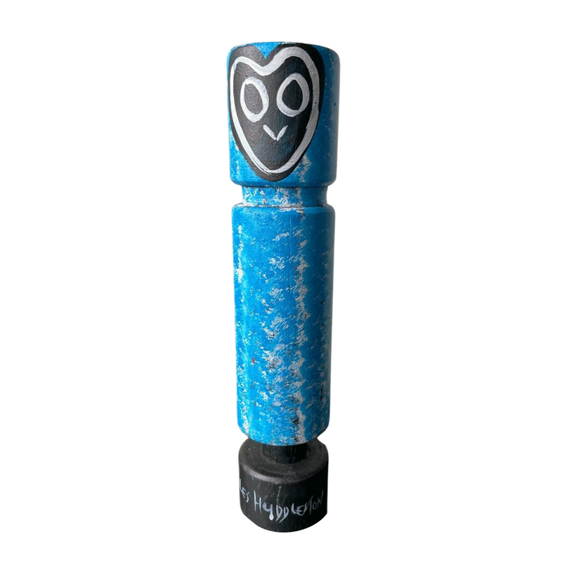 Fair Trade-Indigenous Textiles: Totem sculpture by Les Huddleston