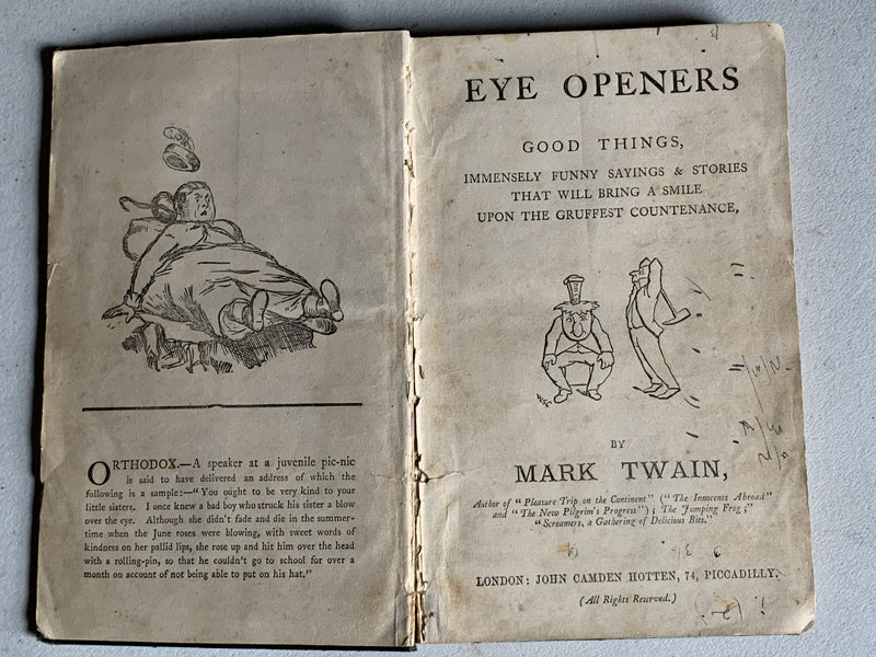 Eye-Openers by Mark Twain