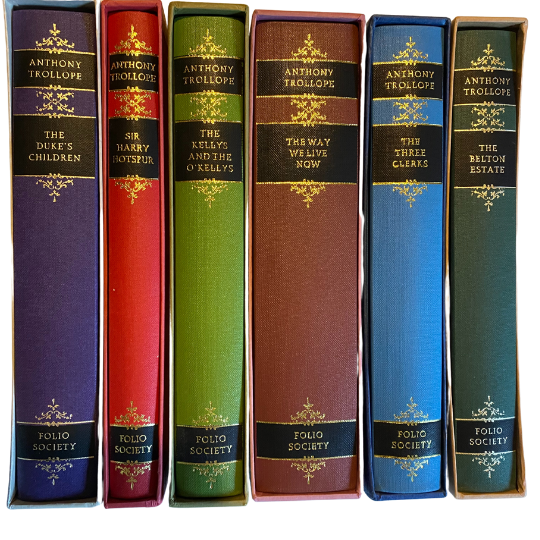 Anthony Trollope - Set 6 Of His Best In Hard Cover Folio Society 1992 Edition