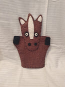 Handmade animal puppet