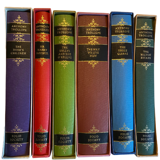 Anthony Trollope - Set 6 Of His Best In Hard Cover Folio Society 1992 Edition