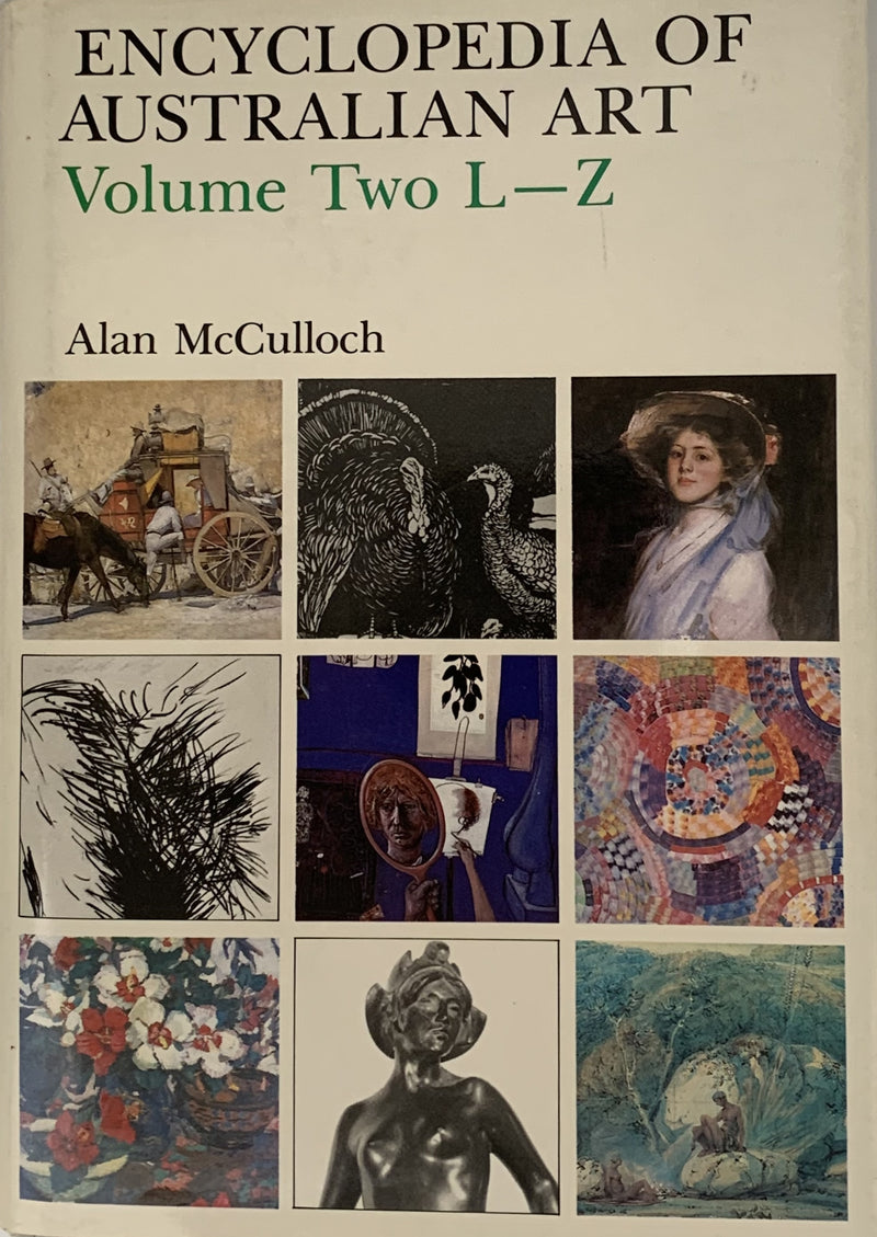 Encyclopedia of Australian Art - Alan McCulloch