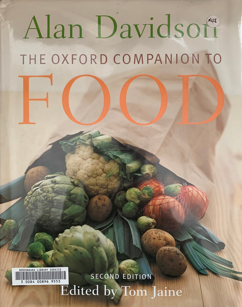 The Oxford Companion to Food - Alan Davidson